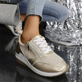 Siena – Zapatillas confort con cremallera lateral